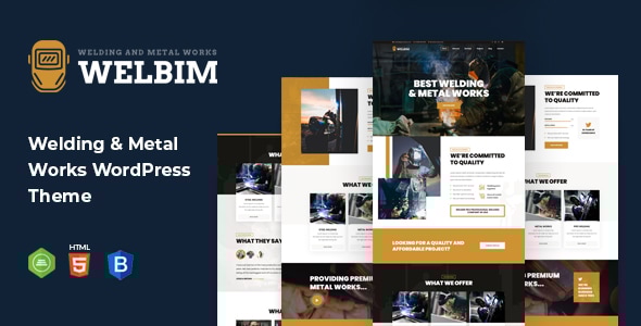 Welbim - Welding Services WordPress Theme Logo